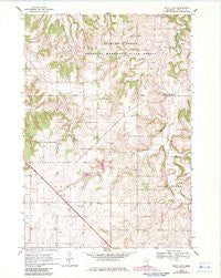 White Rock Minnesota Historical topographic map, 1:24000 scale, 7.5 X 7.5 Minute, Year 1968