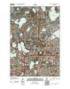 White Bear Lake West Minnesota Historical topographic map, 1:24000 scale, 7.5 X 7.5 Minute, Year 2010