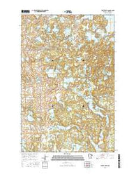 White Earth Minnesota Current topographic map, 1:24000 scale, 7.5 X 7.5 Minute, Year 2016