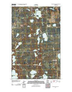 White Fish Lake Minnesota Historical topographic map, 1:24000 scale, 7.5 X 7.5 Minute, Year 2010