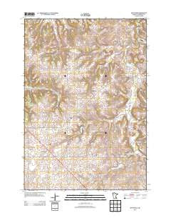 White Rock Minnesota Historical topographic map, 1:24000 scale, 7.5 X 7.5 Minute, Year 2013