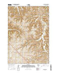 White Rock Minnesota Current topographic map, 1:24000 scale, 7.5 X 7.5 Minute, Year 2016