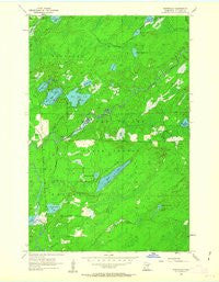 Whiteface Minnesota Historical topographic map, 1:24000 scale, 7.5 X 7.5 Minute, Year 1956
