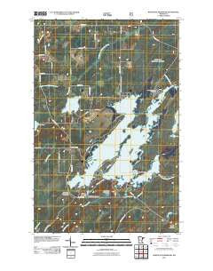Whiteface Reservoir Minnesota Historical topographic map, 1:24000 scale, 7.5 X 7.5 Minute, Year 2011