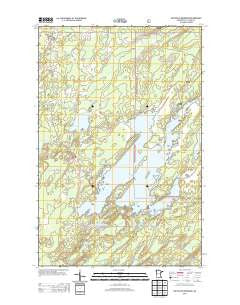 Whiteface Reservoir Minnesota Historical topographic map, 1:24000 scale, 7.5 X 7.5 Minute, Year 2013