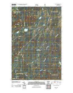 Whyte Minnesota Historical topographic map, 1:24000 scale, 7.5 X 7.5 Minute, Year 2011