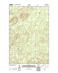 Whyte Minnesota Historical topographic map, 1:24000 scale, 7.5 X 7.5 Minute, Year 2013