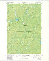 Whyte Minnesota Historical topographic map, 1:24000 scale, 7.5 X 7.5 Minute, Year 1982