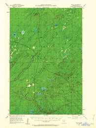 Whyte Minnesota Historical topographic map, 1:62500 scale, 15 X 15 Minute, Year 1953