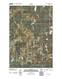 Wilbur Lake Minnesota Historical topographic map, 1:24000 scale, 7.5 X 7.5 Minute, Year 2010