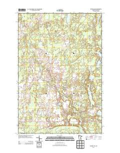 Wilbur Lake Minnesota Historical topographic map, 1:24000 scale, 7.5 X 7.5 Minute, Year 2013