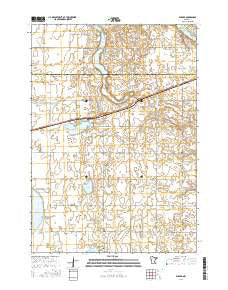 Wilder Minnesota Current topographic map, 1:24000 scale, 7.5 X 7.5 Minute, Year 2016