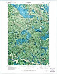 Wildwood SE Minnesota Historical topographic map, 1:24000 scale, 7.5 X 7.5 Minute, Year 1971