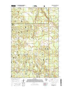 Wildwood SE Minnesota Current topographic map, 1:24000 scale, 7.5 X 7.5 Minute, Year 2016