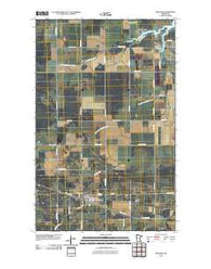 Williams Minnesota Historical topographic map, 1:24000 scale, 7.5 X 7.5 Minute, Year 2010