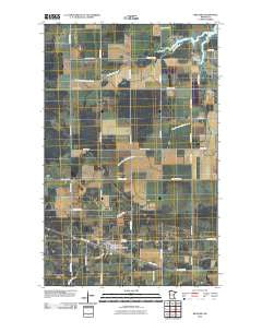 Williams Minnesota Historical topographic map, 1:24000 scale, 7.5 X 7.5 Minute, Year 2010
