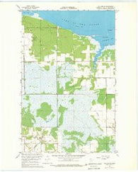 Williams SE Minnesota Historical topographic map, 1:24000 scale, 7.5 X 7.5 Minute, Year 1967