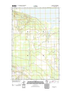 Williams SE Minnesota Historical topographic map, 1:24000 scale, 7.5 X 7.5 Minute, Year 2013