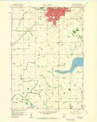 Willmar Minnesota Historical topographic map, 1:24000 scale, 7.5 X 7.5 Minute, Year 1958