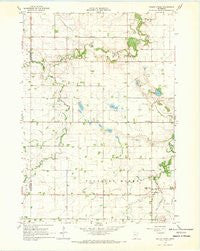 Willow Creek Minnesota Historical topographic map, 1:24000 scale, 7.5 X 7.5 Minute, Year 1967