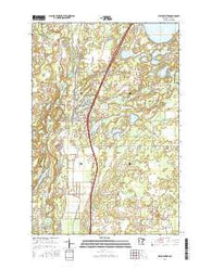 Willow River Minnesota Current topographic map, 1:24000 scale, 7.5 X 7.5 Minute, Year 2016