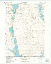 Wilmert Lake Minnesota Historical topographic map, 1:24000 scale, 7.5 X 7.5 Minute, Year 1967