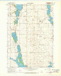 Wilmert Lake Minnesota Historical topographic map, 1:24000 scale, 7.5 X 7.5 Minute, Year 1967