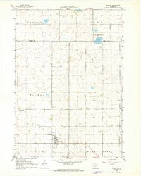 Wilmont Minnesota Historical topographic map, 1:24000 scale, 7.5 X 7.5 Minute, Year 1967