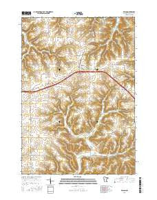 Wilson Minnesota Current topographic map, 1:24000 scale, 7.5 X 7.5 Minute, Year 2016