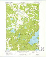 Wilson Bay Minnesota Historical topographic map, 1:24000 scale, 7.5 X 7.5 Minute, Year 1973