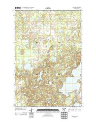 Wilson Bay Minnesota Historical topographic map, 1:24000 scale, 7.5 X 7.5 Minute, Year 2013