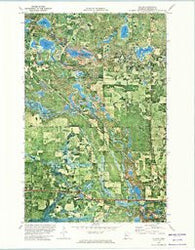 Wilton Minnesota Historical topographic map, 1:24000 scale, 7.5 X 7.5 Minute, Year 1972