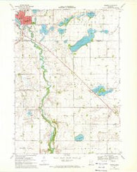 Windom Minnesota Historical topographic map, 1:24000 scale, 7.5 X 7.5 Minute, Year 1970