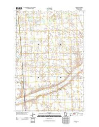 Winger Minnesota Historical topographic map, 1:24000 scale, 7.5 X 7.5 Minute, Year 2013
