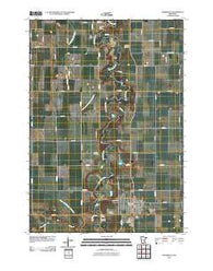 Winnebago Minnesota Historical topographic map, 1:24000 scale, 7.5 X 7.5 Minute, Year 2010