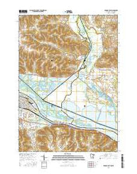 Winona East Minnesota Current topographic map, 1:24000 scale, 7.5 X 7.5 Minute, Year 2016