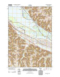 Winona West Minnesota Historical topographic map, 1:24000 scale, 7.5 X 7.5 Minute, Year 2013