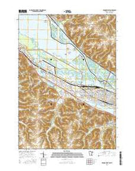 Winona West Minnesota Current topographic map, 1:24000 scale, 7.5 X 7.5 Minute, Year 2016