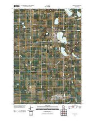 Winsted Minnesota Historical topographic map, 1:24000 scale, 7.5 X 7.5 Minute, Year 2010