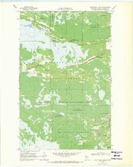 Winter Road Lake SE Minnesota Historical topographic map, 1:24000 scale, 7.5 X 7.5 Minute, Year 1969