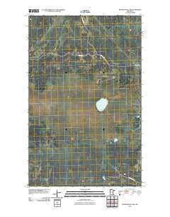 Winter Road Lake Minnesota Historical topographic map, 1:24000 scale, 7.5 X 7.5 Minute, Year 2010