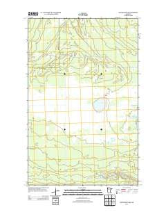 Winter Road Lake Minnesota Historical topographic map, 1:24000 scale, 7.5 X 7.5 Minute, Year 2013