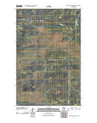 Winter Road Lake NW Minnesota Historical topographic map, 1:24000 scale, 7.5 X 7.5 Minute, Year 2010