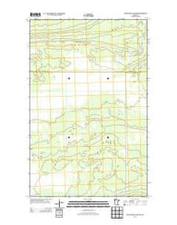 Winter Road Lake NW Minnesota Historical topographic map, 1:24000 scale, 7.5 X 7.5 Minute, Year 2013
