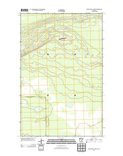 Winter Road Lake SW Minnesota Historical topographic map, 1:24000 scale, 7.5 X 7.5 Minute, Year 2013