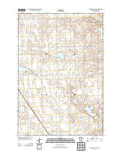 Wintermute Lake Minnesota Historical topographic map, 1:24000 scale, 7.5 X 7.5 Minute, Year 2013