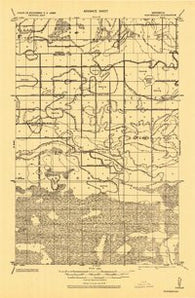 Winterroad Minnesota Historical topographic map, 1:62500 scale, 15 X 15 Minute, Year 1918