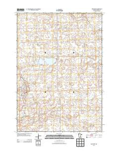 Winthrop Minnesota Historical topographic map, 1:24000 scale, 7.5 X 7.5 Minute, Year 2013