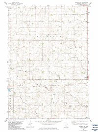 Winthrop SW Minnesota Historical topographic map, 1:24000 scale, 7.5 X 7.5 Minute, Year 1982