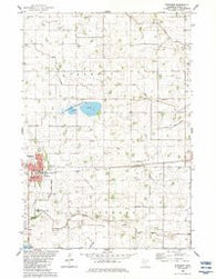 Winthrop Minnesota Historical topographic map, 1:24000 scale, 7.5 X 7.5 Minute, Year 1982